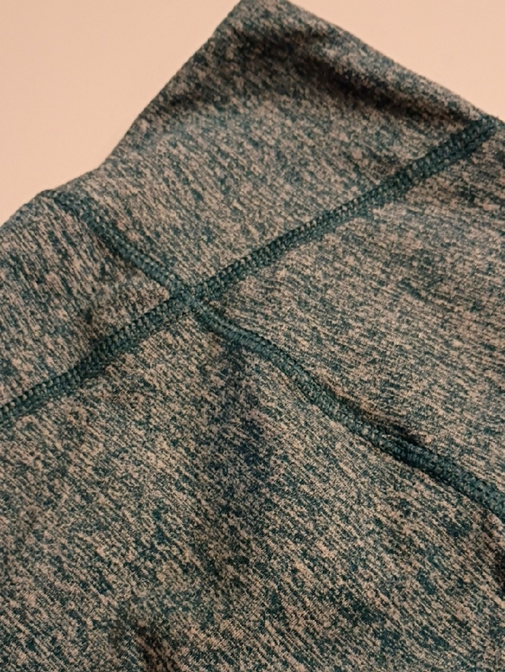 Patagonia Teal Blue Heathered Capri Leggings - Picture 12 of 12
